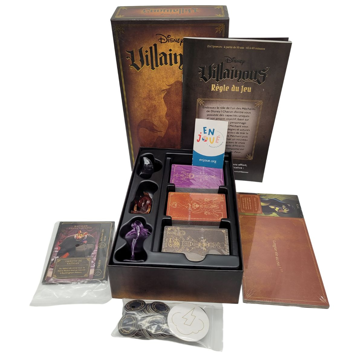 Jeu de société - Villainous La fin est proche ! - Disney - Dès 10 ans. Comme neuf - Vue 2 - 